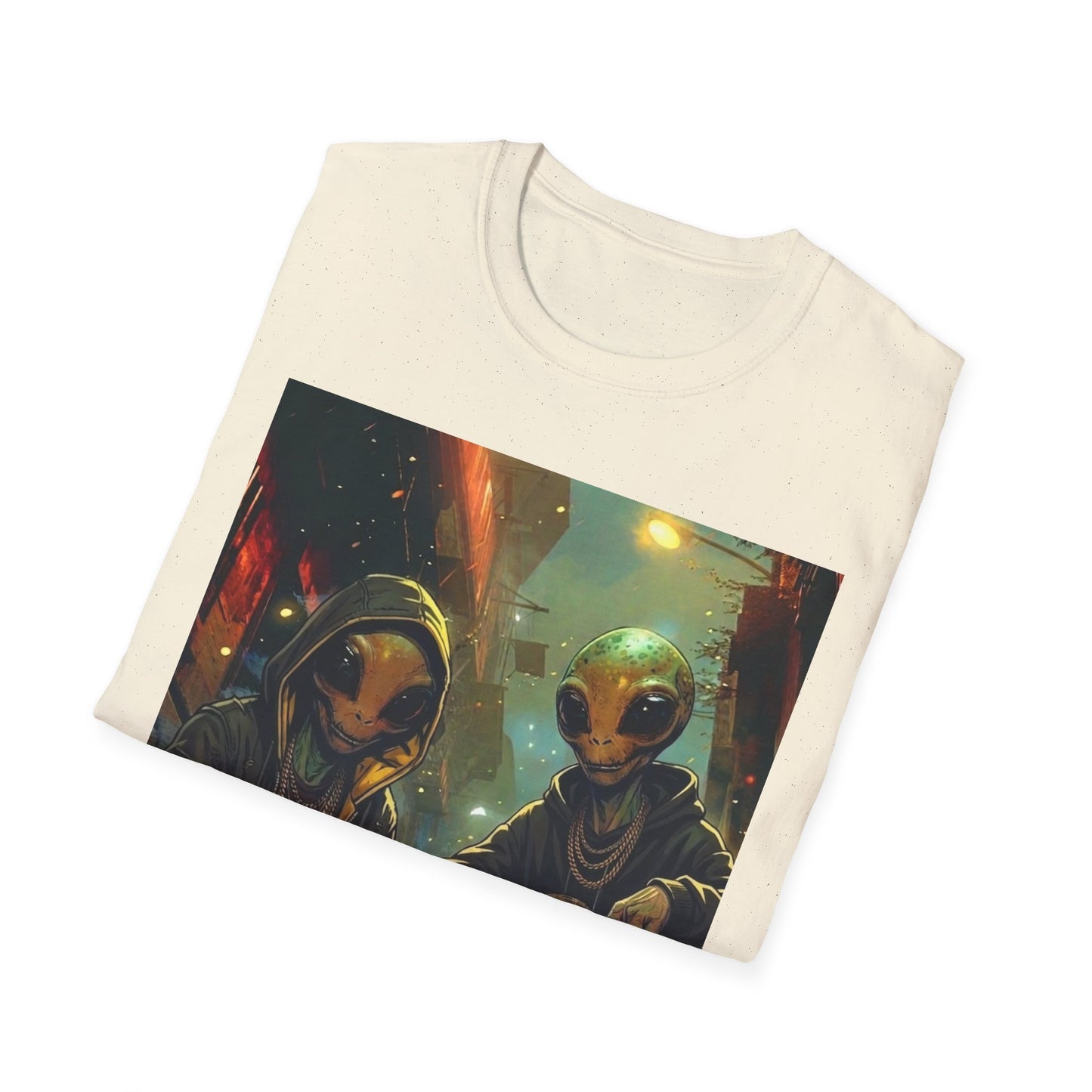 Alien Skaters- Retro Sci‑Fi Streetwear Graphic Tee