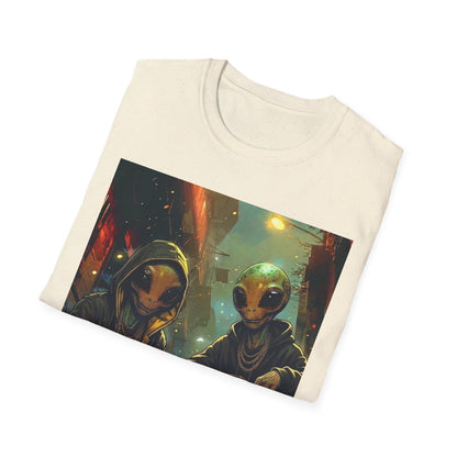 Alien Skaters- Retro Sci‑Fi Streetwear Graphic Tee