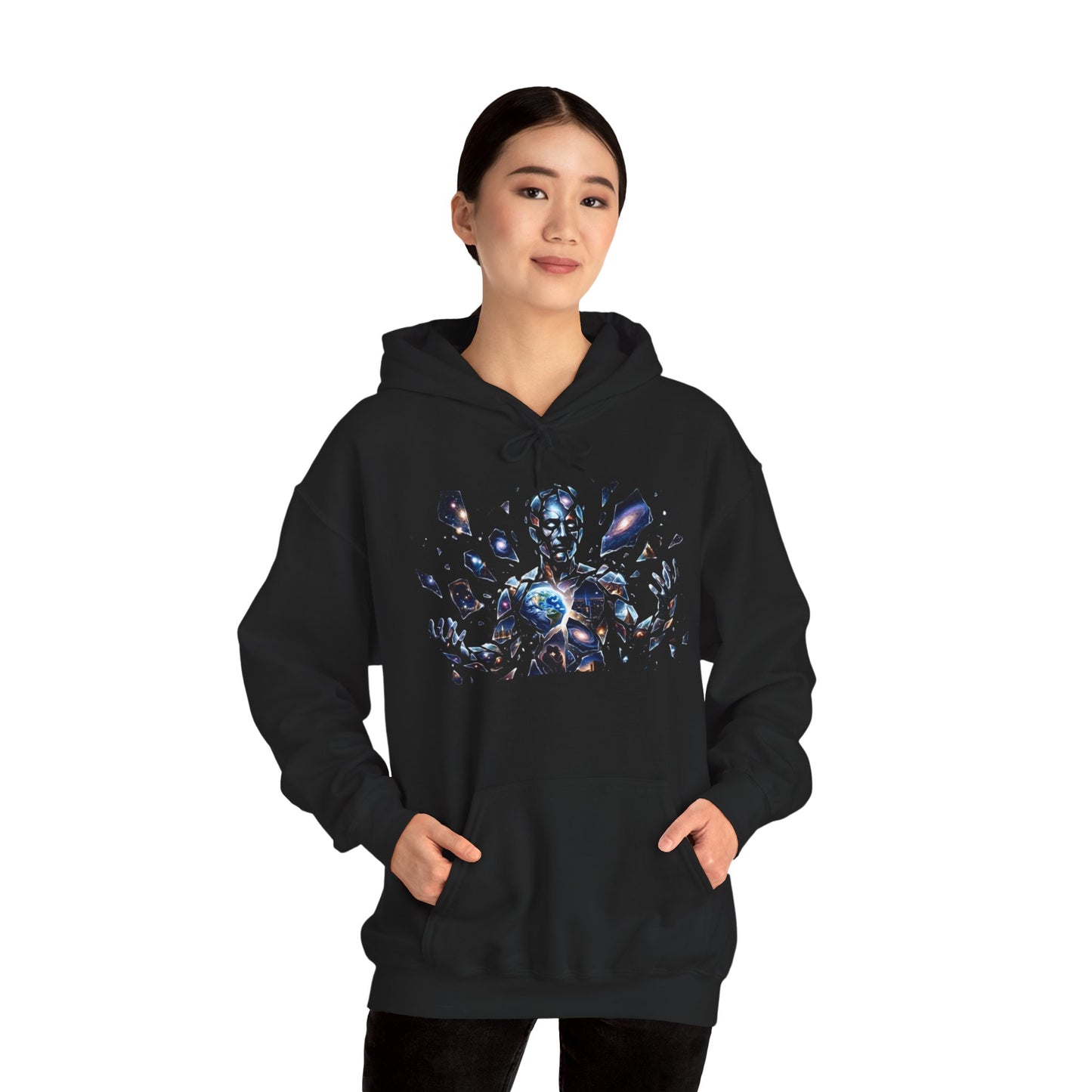 Cosmic Guardian- Graphic Sweatshirt