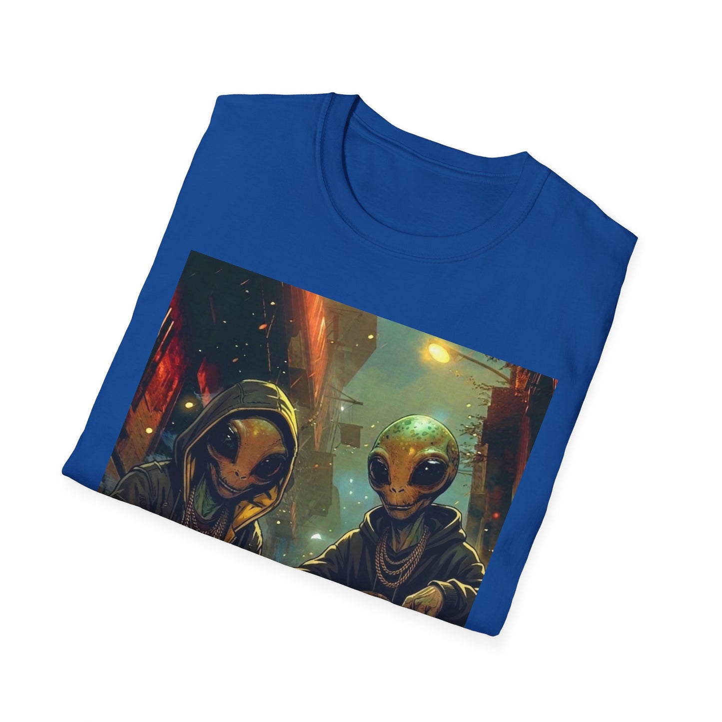 Alien Skaters- Retro Sci‑Fi Streetwear Graphic Tee