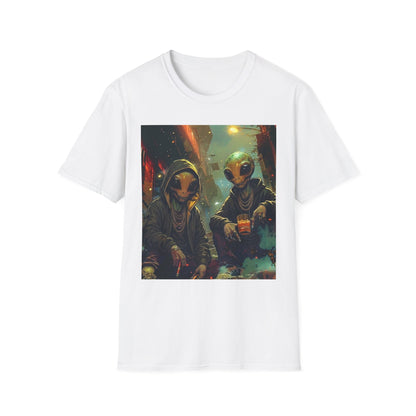 Alien Skaters- Retro Sci‑Fi Streetwear Graphic Tee